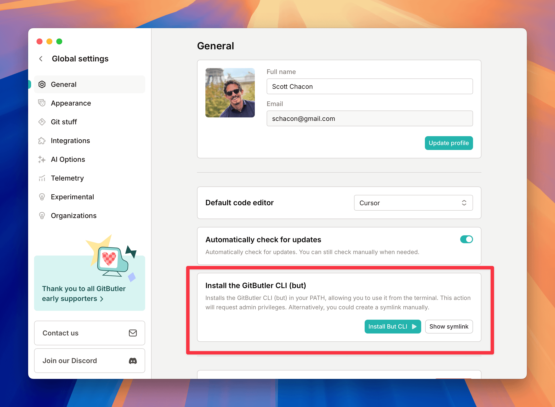 How to install the GitButler CLI